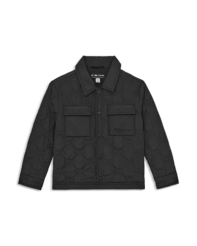 Reiss Boys' Long Sleeved Batman Quilted Jacket - Little Kid, Big Kid In Black