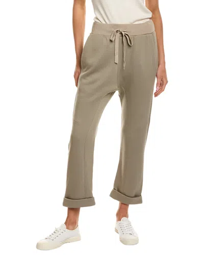Reiss Brandon Cashmere-blend Jogger In Brown