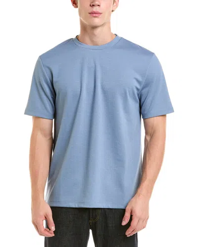 Reiss Brandon Interlock C T-shirt In Blue