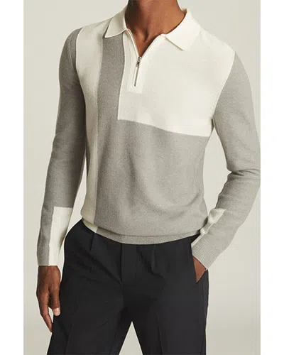 Reiss Braydon Wool-blend Sweater In Multi