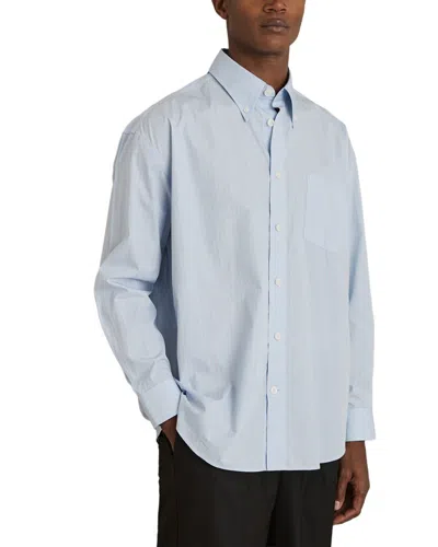 Reiss Breathe Casual Shirt In Blue