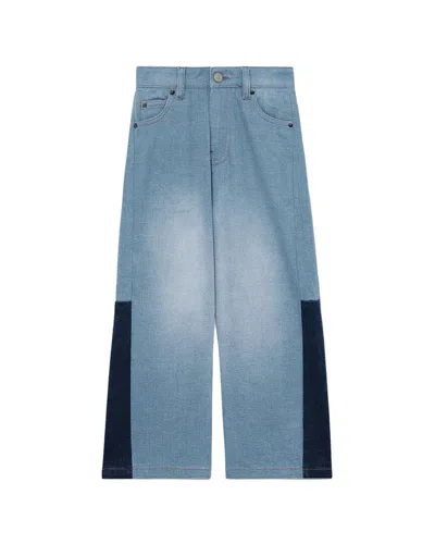 Reiss Briar Patchwork Jean In Blue