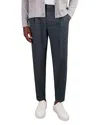 Reiss Brighton Relaxed Fit Pleated Trousers In Blue