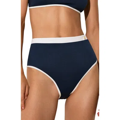 Reiss Bronte Bikini Bottoms In Blue