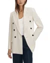 Reiss Bronte Texture Jacket In White