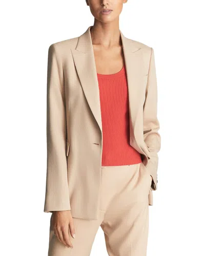 Reiss Brooke Blazer In Neutral