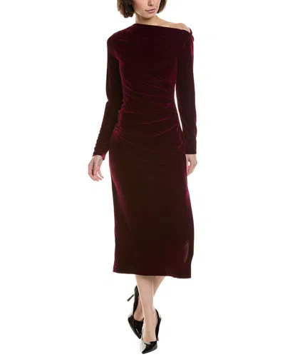 Reiss Brooke Dress In Red