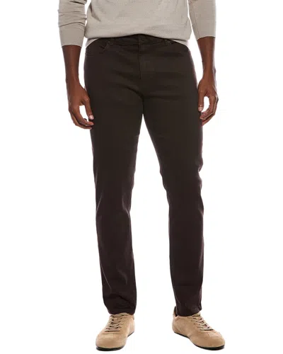 Reiss Brushed Jean In Burgundy