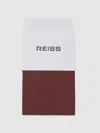 Reiss Burgundy Colour Tights