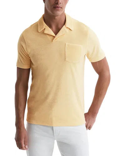 Reiss Caicos Polo Shirt In Neutral