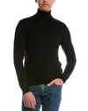 Reiss Caine Wool Turtleneck Sweater In Black