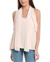 Reiss Calista Tie Neck Shell In Sand