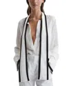 Reiss Calli Tux Blouse In Multi