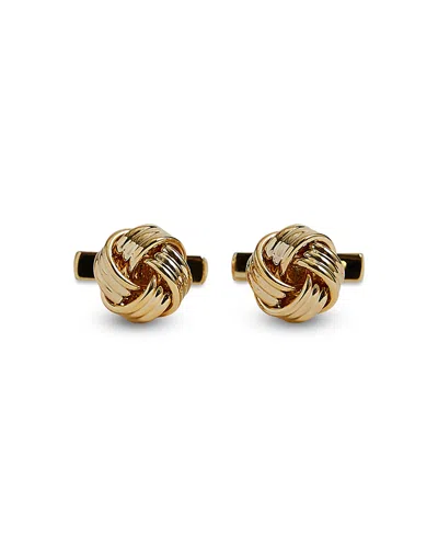 Reiss Callum Knot Cufflinks In Gold