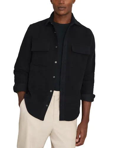 REISS CAMBER MOLESKIN TWIN POCKET SHIRT JACKET