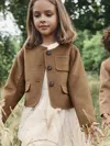 Reiss Camel Jacket In Brown