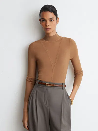Reiss Camel Top