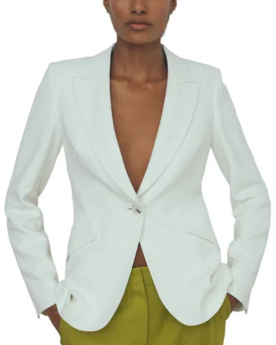 Reiss Camille Formal Jacket In Green