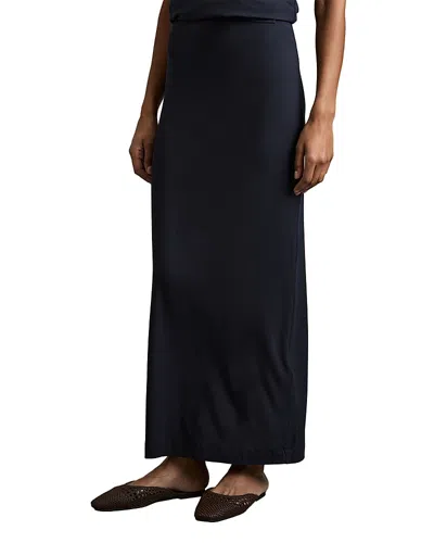 Reiss Camille Jersey Coord Skirt In Navy