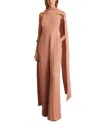 Reiss Capeback Jumpsuit In Pink