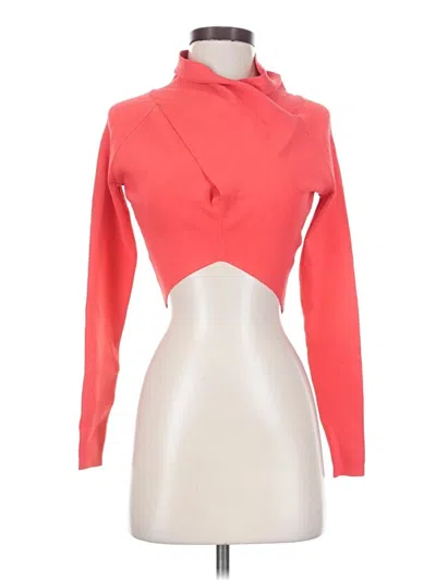 Pre-owned Reiss Cardigan Sweater In Red