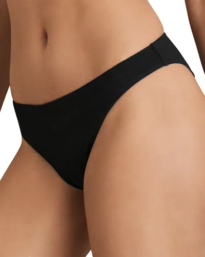 Reiss Carina Fixed Side Bikini Bottom In Black