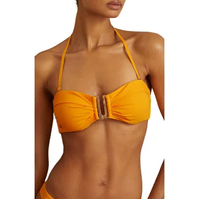 Reiss Carina U-bar Bandeau Bikini Top
