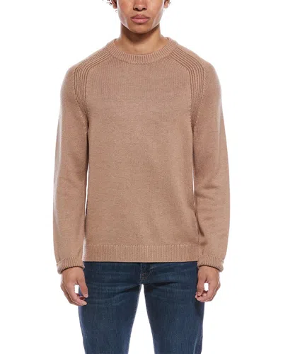 Reiss Carston Wool-blend Sweater In Animal Print