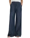 Reiss Carter Wide Leg Jean In Blue