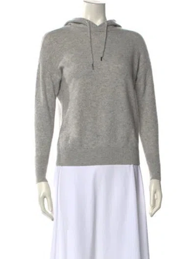 Pre-owned Reiss Cashmere Crew Neck Sweater In Gray