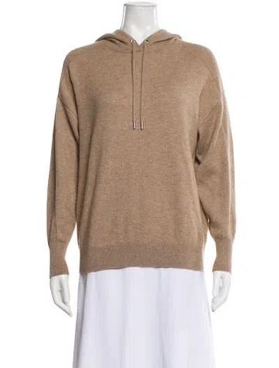 Pre-owned Reiss Cashmere Crew Neck Sweater In Neutral