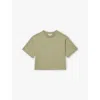 REISS SAGE CASSY DROPPED-SHOULDER OVERSIZED COTTON T-SHIRT 4-9