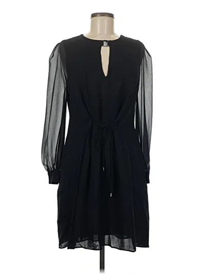 Pre-owned Reiss Casual Dress In Black