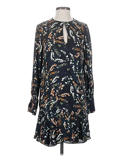 Pre-owned Reiss Casual Dress In Black