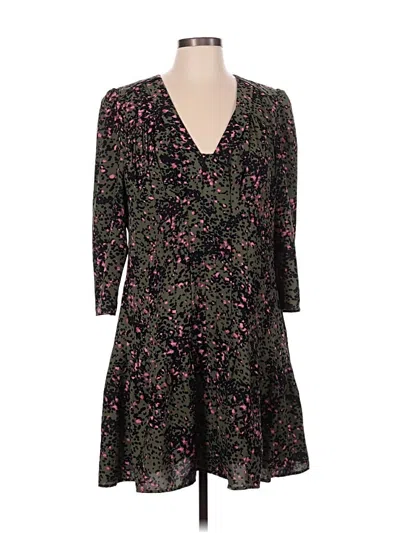 Pre-owned Reiss Casual Dress In Black