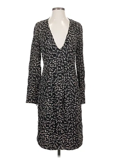Pre-owned Reiss Casual Dress In Black