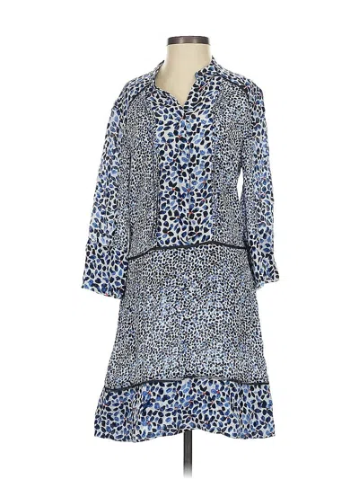 Pre-owned Reiss Casual Dress In Blue