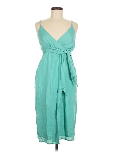 Pre-owned Reiss Casual Dress In Blue