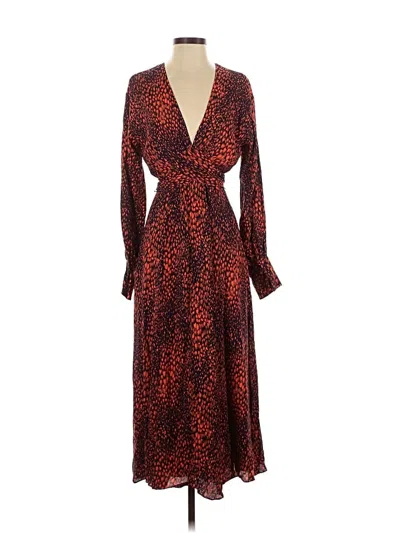 Pre-owned Reiss Casual Dress In Brown