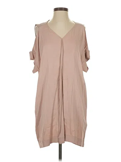Pre-owned Reiss Casual Dress In Brown