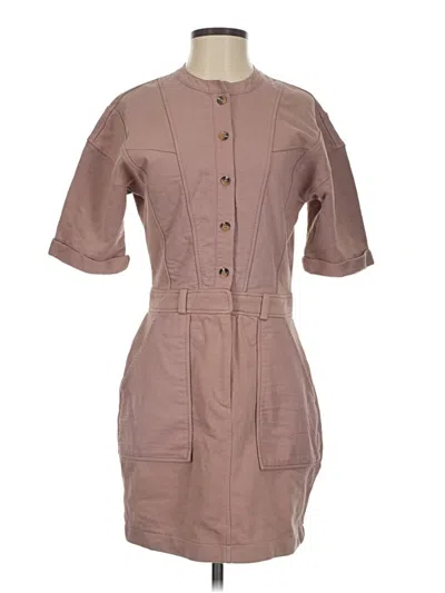 Pre-owned Reiss Casual Dress In Brown