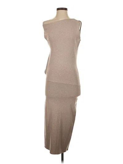 Pre-owned Reiss Casual Dress In Brown