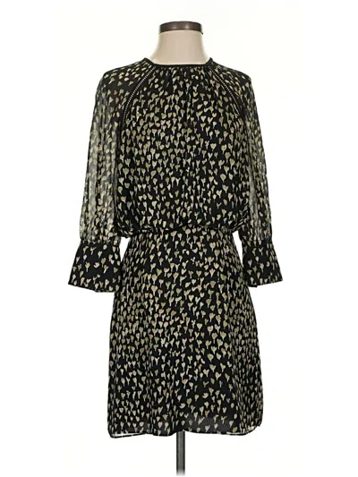 Pre-owned Reiss Casual Dress In Gold