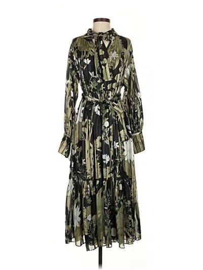 Pre-owned Reiss Casual Dress In Green