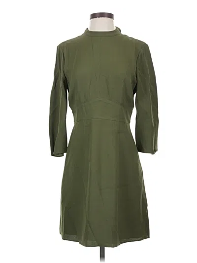 Pre-owned Reiss Casual Dress In Green