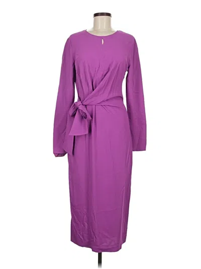 Pre-owned Reiss Casual Dress In Purple