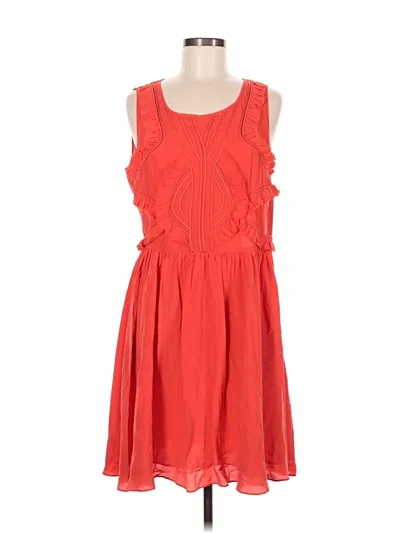 Pre-owned Reiss Casual Dress In Red