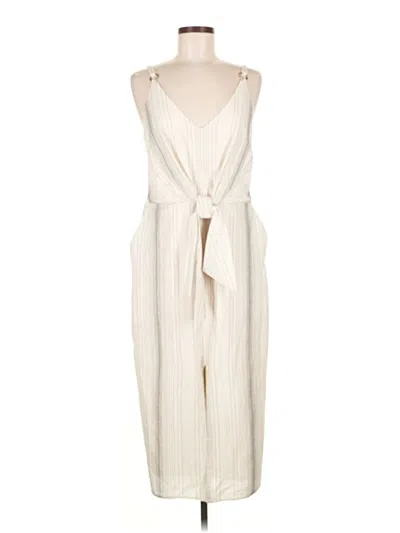 Pre-owned Reiss Casual Dress In White