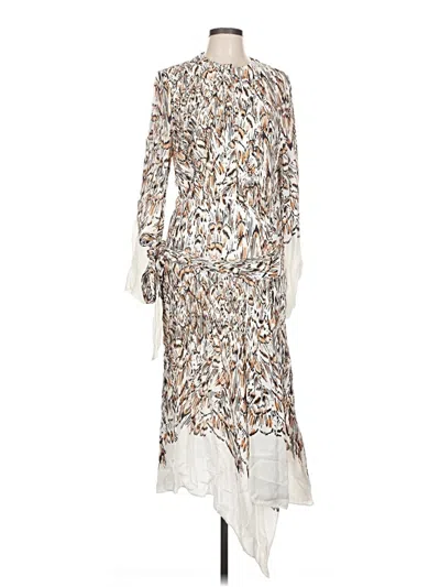 Pre-owned Reiss Casual Dress In White