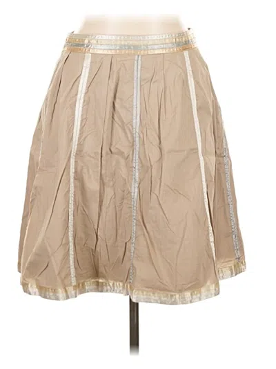 Pre-owned Reiss Casual Skirt In Brown